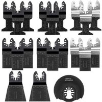 Oszillierendes Sägeblatt, 21-teiliges Multifunktionswerkzeug-Set mit Zubehör, universelles oszillierendes Multifunktionswerkzeug mit Oszillierendes Sägeblatt, 21-teiliges Multifunktionswerkzeug-Set mit Zubehör, universelles oszillierendes Multifunktionswerkzeug mit von FOREHILL