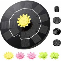 Solar-Teichpumpe mit 9 Effekten, Solar-Gartenbrunnen, schwimmende Solar-Brunnenpumpe Solar-Teichpumpe mit 9 Effekten, Solar-Gartenbrunnen, schwimmende Solar-Brunnenpumpe von FOREHILL