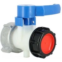 Tankventil - S75X6 Mutter und S60X6 Auslass - Schütz kompatibel - RWR-Kupplung und weiteres Zubehör für Wasserrückgewinnungstank Tankventil - S75X6 Mutter und S60X6 Auslass - Schütz kompatibel - RWR-Kupplung und weiteres Zubehör für Wasserrückgewinnungstank von FOREHILL