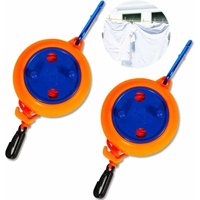 Unsichtbarer Wäscheständer ohne Löcher, 2er-Pack von FOREHILL