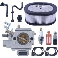 Vergaser-Kit für Stihl MS461 MS 461 MS460 Kettensäge, ersetzt 1128 120 0629, mit Kraftstoffschlauch, Kraftstofffilterrohr Vergaser-Kit für Stihl MS461 MS 461 MS460 Kettensäge, ersetzt 1128 120 0629, mit Kraftstoffschlauch, Kraftstofffilterrohr von FOREHILL