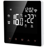 Vernetzter Wandthermostat, Wi-Fi für Heizkessel, ME81H AC 230V Wi-Fi Smart-Thermostat, LCD-Display Smart-Thermostat Fußbodenheizungsthermostat (16A, von FOREHILL