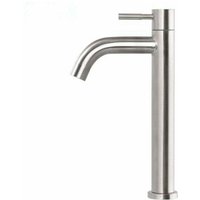 Waschtischarmatur, Einloch-Waschtischarmatur, Waschtischarmatur aus gebürstetem Edelstahl - A1 von FOREHILL