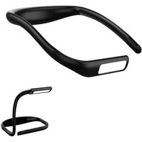 Wiederaufladbare Nackenleselampe, Nachttischlampe, 3 Farben und stufenlos einstellbare Helligkeit, dimmbar, ideal zum Lesen, Stricken, Campen, von FOREHILL