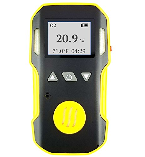 Forensics Sauerstoff O2 Detektor & Analyzer | Ton, Licht und Vibration Alarm | 0-30% O2 von FORENSICS DETECTORS FD