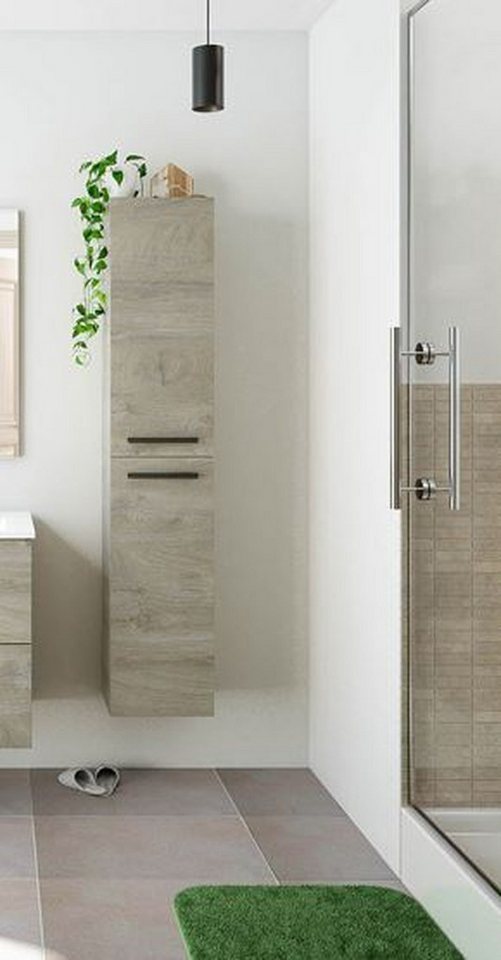 FORES HABITAT Hängeschrank in Alaska-Eiche - 30x150x25 (BxHxT) von FORES HABITAT
