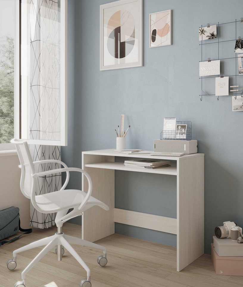 FORES HABITAT Laptoptisch in Alpen-Weiß - 79x78x44 (BxHxT) von FORES HABITAT