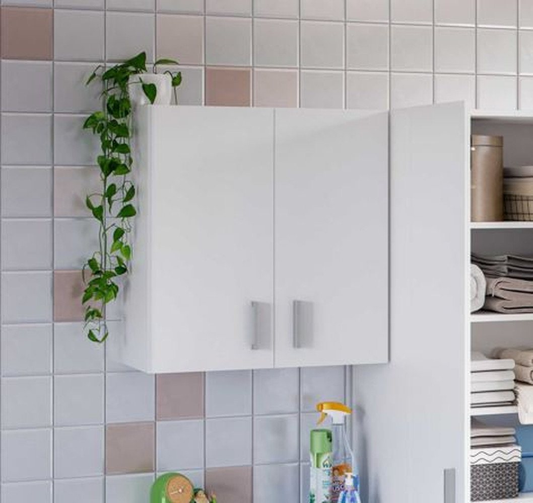 FORES HABITAT Wandhängeschrank in Weiß - 59x60x27 (BxHxT), 1-tlg. von FORES HABITAT