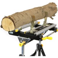 Forest Master - 4 x Ast Baum-Stamm Halter Klammer für Werkbänke | Spanntische BJL25 Sägeständer Sägebock Sägehilfe von FOREST MASTER
