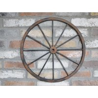 Forét Vintage Warenkorb Rad Metall Stahl Wagon Rustikal Antik Patina Wand Pub Bar Dekoration Pferd Reanspruchte Handmade Distressed Forét Vintage Warenkorb Rad Metall Stahl Wagon Rustikal Antik Patina Wand Pub Bar Dekoration Pferd Reanspruchte Handmade Distressed von FORETLDN