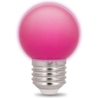 20x Forever Light 2W LED E27 G45 Glühbirnen LED Beleuchtung Farbige Glühbirnen Leuchtmittel Lampe für Haus Dekoration Pink von FOREVER LIGHT
