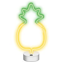 Forever Light - Neon led Zeichen Licht Batterie / usb led Licht Home Leuchtschild Nachtlicht Ananas-Gelb/Grün von FOREVER LIGHT