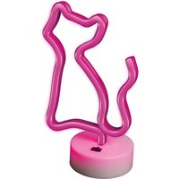 Neon led Zeichen Licht Batterie / usb led Licht Home Leuchtschild Nachtlicht Katze-Pink von FOREVER LIGHT