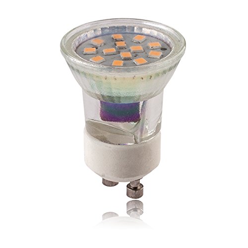 10x GU10 3W LED Lampe Spot Strahler Einbaustrahler 3000K Warmweiß 245 Lumen Ersetzt 25W Glühbirne Leuchtmittel Energiesparlampe 10er Pack von FOREVER