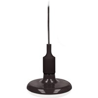 Forever - E27 Stylische led Hängelampe Hängeleuchte Pendelleuchte Lampe 18W 1620lm Schwarz Neutralweiß inkl. Fassung 1 Meter in Gelb von FOREVER