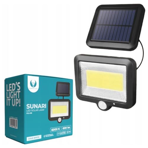 FOREVER FLS-06 LED-Solar-Außenlampe mit PIR-Bewegungs- und Dämmerungssensor/Solarpanel mit unabhängiger Montage/drei Beleuchtungsmodi FOREVER FLS-06 LED-Solar-Außenlampe mit PIR-Bewegungs- und Dämmerungssensor/Solarpanel mit unabhängiger Montage/drei Beleuchtungsmodi von FOREVER