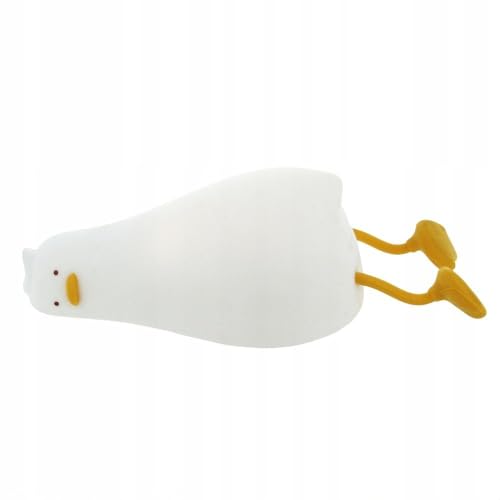 FOREVER Light Nachtlicht LED Silicone Lazy duck/Enten Kinder, Nachttischlampe Baby mit Touch Control Wiederaufladbar Timer Dimmer, 3 Lichtmodi für indzimmer, Zimmer Dekor, Schlafzimmer von FOREVER
