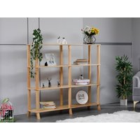 Massives Kiefernholz Bücherregal Modernes Offenes Regal Tv-Regal Massives Kiefernholz Bücherregal Modernes Offenes Regal Tv-Regal von FORHAPPYHOMES