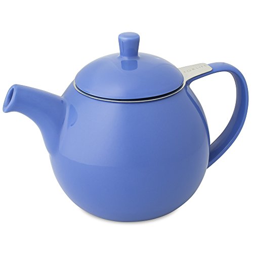 FORLIFE Curve Teekanne mit Teesieb, 680 ml, Blau FORLIFE Curve Teekanne mit Teesieb, 680 ml, Blau von FORLIFE
