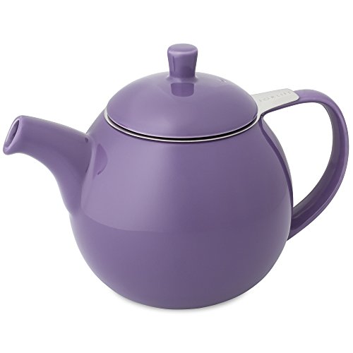 FORLIFE Curve Teekanne mit Teesieb, 680 ml, Violett von FORLIFE