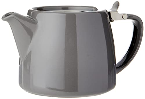 Tea PeopleFORLIFE FST-530-GRE Stump Teekanne, 530 ml, Grau, keramik von Tea People