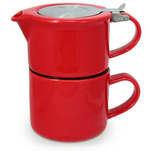 FORLIFE Tea for One mit Teesieb, 400 ml, Rot FORLIFE Tea for One mit Teesieb, 400 ml, Rot von FORLIFE