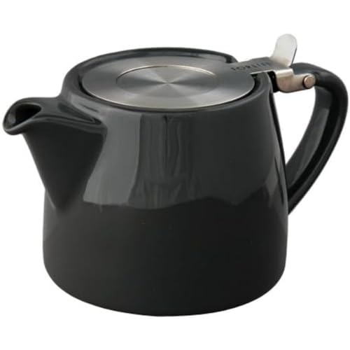 Forlife Stump Teekanne, Schwarz, 530 ml von FORLIFE