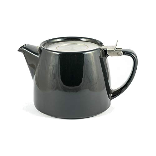 Tea PeopleForlife FST-400-BLK Teekanne, 400 ml, Keramik, Schwarz von FORLIFE