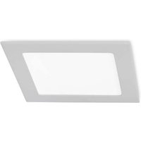 Easy square downlight cuadrado con luz led blanco frío 6000K en color gris von FORLIGHT LIGHTING