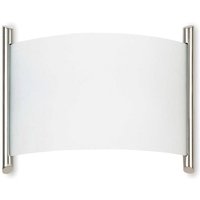 Wandleuchte ip20 niza e27 60w nickel seidenmatt von FORLIGHT LIGHTING