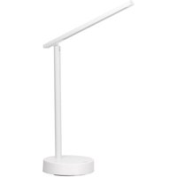 Archie Lámpara Flexo de Escritorio led con Batería Intensidad Regulable con Luz Neutra 4000K. Flexo de Aluminio Blanco von FORLIGHT