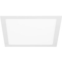 Forlight - Easy Square downlight cuadrado con luz led blanco cálido 3000K en color blanco von FORLIGHT