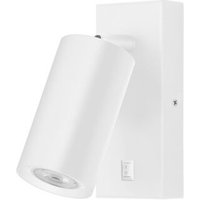 Era - Aplique de Pared para Dormitorio GU10. Luz de Lectura de Diseño Minimalista de Color Blanco. Con Interruptor on- - Forlight von FORLIGHT