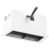 Forlight - Jim - Downlight Empotrable de Techo led Doble Rectangular Luz Cálida 3000K de Aluminio Color Blanco 75x44mm Forlight - Jim - Downlight Empotrable de Techo led Doble Rectangular Luz Cálida 3000K de Aluminio Color Blanco 75x44mm von FORLIGHT