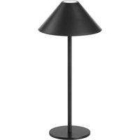 Sirina Lámpara de mesa led. Inalámbrica, portátil y recargable. IP54 Interior y exterior.Carga usb. Regulable.Color Negro von FORLIGHT