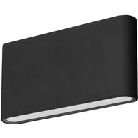 Slim Wenden Sie die AußenlED IP54 -Minimalist mit warmem Licht 3000K an. Schwarze Farbe - Forlight von FORLIGHT