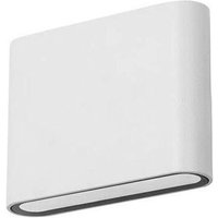 Leds-c4 - Forlight Slim - led Außenwandleuchte Weiß IP54 von LEDS-C4