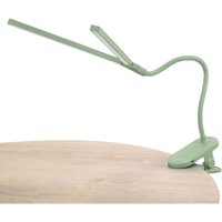 Joy Lámpara de escritorio led portatil. Cambio de intensidad y temperatura. Brazo flexible y ángulo variable. Verde. von FORLIGHT