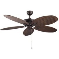 Leds-C4 Phuket Deckenventilator Kupferbraun von EFECTOLED