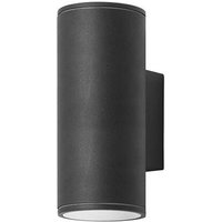 Wandleuchte ip54 orion double emission led 11.3w 3000k schwarz 1135lm von FORLIGHT