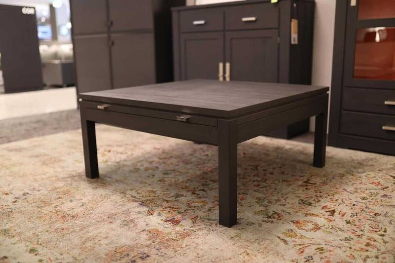 FORM EXCLUSIV Couchtisch Couchtisch Bordeaux Europäische Wildkirsche Massiv Anthrazit von FORM EXCLUSIV