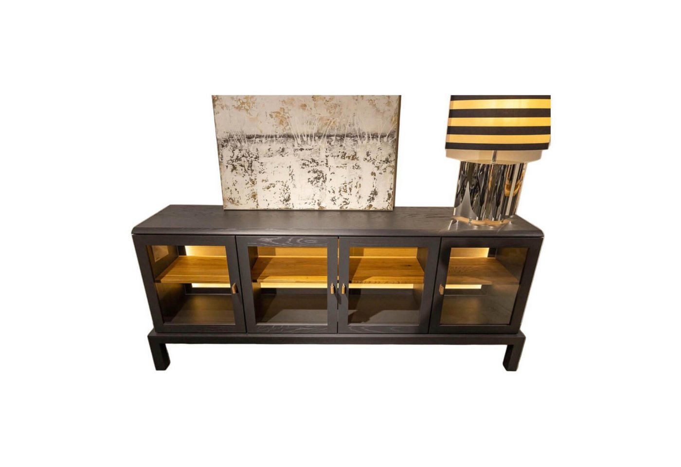 FORM EXCLUSIV Sideboard Sideboard Hampton Eiche Anthrazit Gebeizt Türen Klarglas 3 FORM EXCLUSIV Sideboard Sideboard Hampton Eiche Anthrazit Gebeizt Türen Klarglas 3 von FORM EXCLUSIV