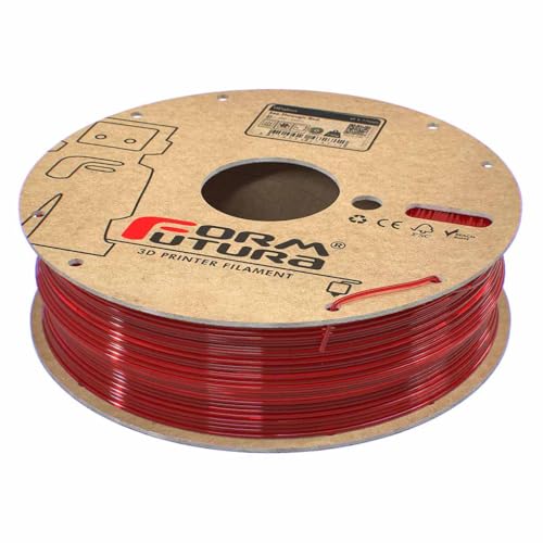 FormFutura - HDglass (See Through Red, 1.75mm, 750 gram) FormFutura - HDglass (See Through Red, 1.75mm, 750 gram) von Formfutura