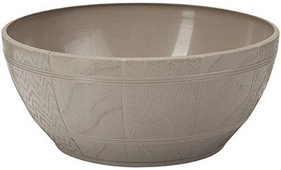 FORM PLASTIC Blumentopf Blumenkübel Pflanzschale Blumenschale Grau-beige Ø30 cm von Form Plastic