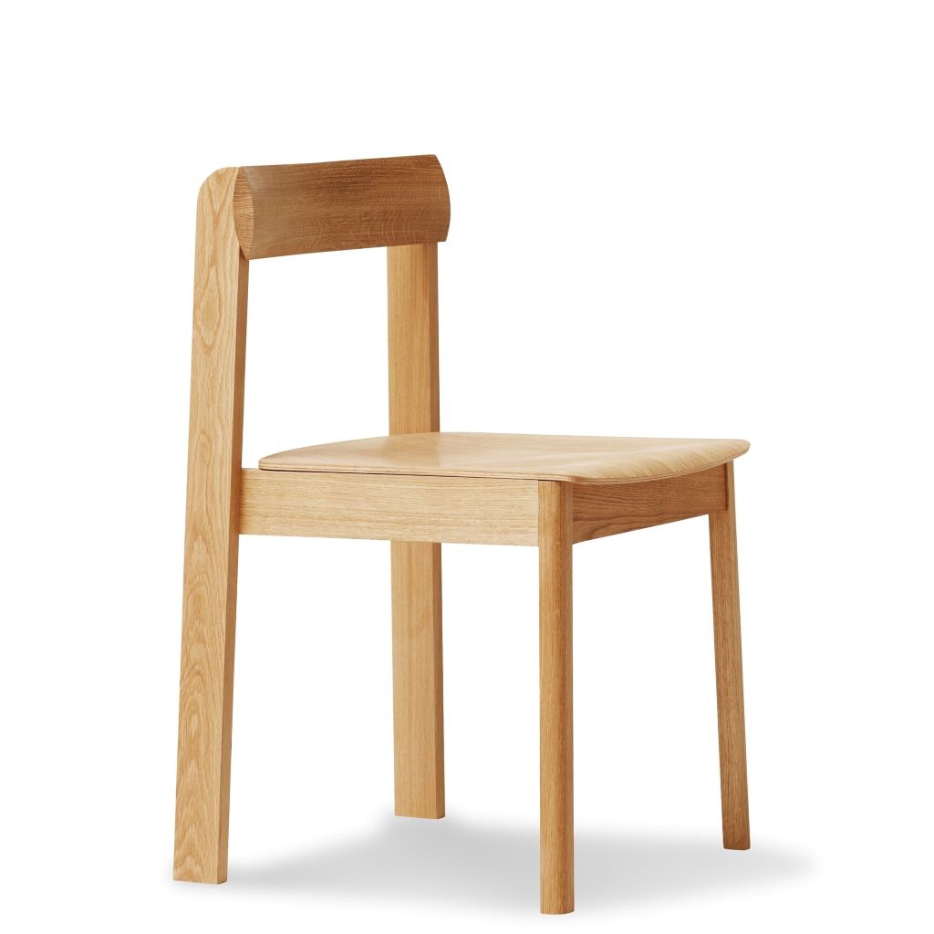 FORM & REFINE - Blueprint Chair - stapelbarer Designerstuhl aus Holz von FORM & REFINE