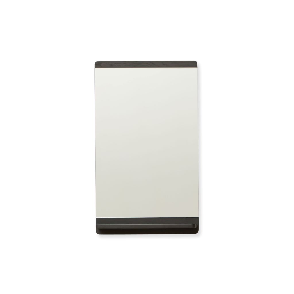 Form & Refine - Rim Mirror - Wandspiegel aus Eichenholz mit Ablage von FORM & REFINE