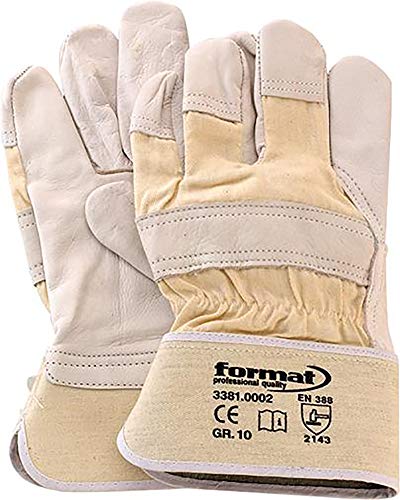 FORMAT Handschuh,Rindvollleder, Gr.8 von FORMAT