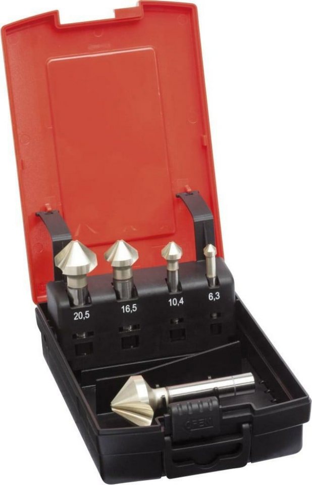 FORMAT Kegelsenker FORMAT HSSE Kegelsenker-Satz 90G, DIN3356C, DUO-GT 6-teilig, 0 von FORMAT