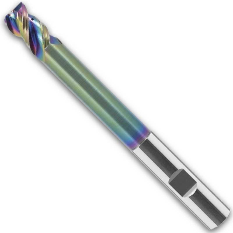 FORMAT Schaftfräser FORMAT Schaftfräser VHM 12,0mm, Z3 lang IK HB TA-C von FORMAT