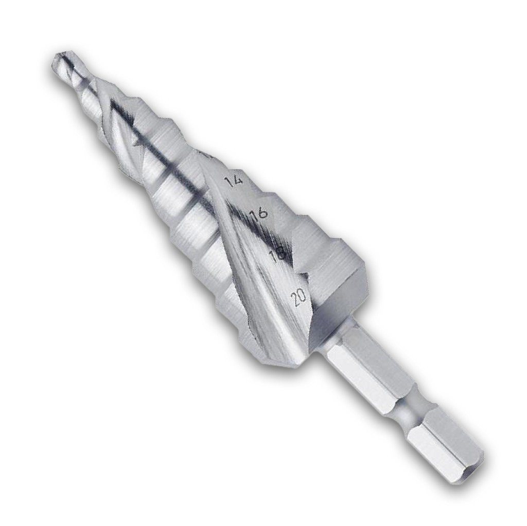 FORMAT Stufenbohrer FORMAT Universal-Stufenbohrer-Bit HSS 4 -20,00mm FORMAT Stufenbohrer FORMAT Universal-Stufenbohrer-Bit HSS 4 -20,00mm von FORMAT